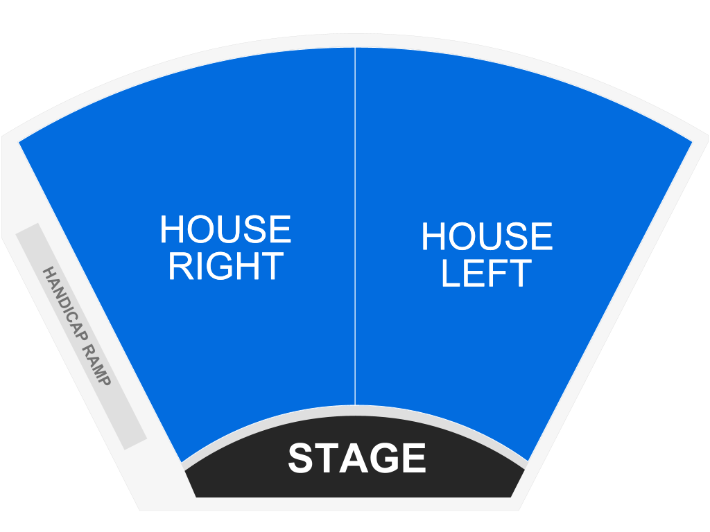 Venue seating chart for Tom Papa for reference only