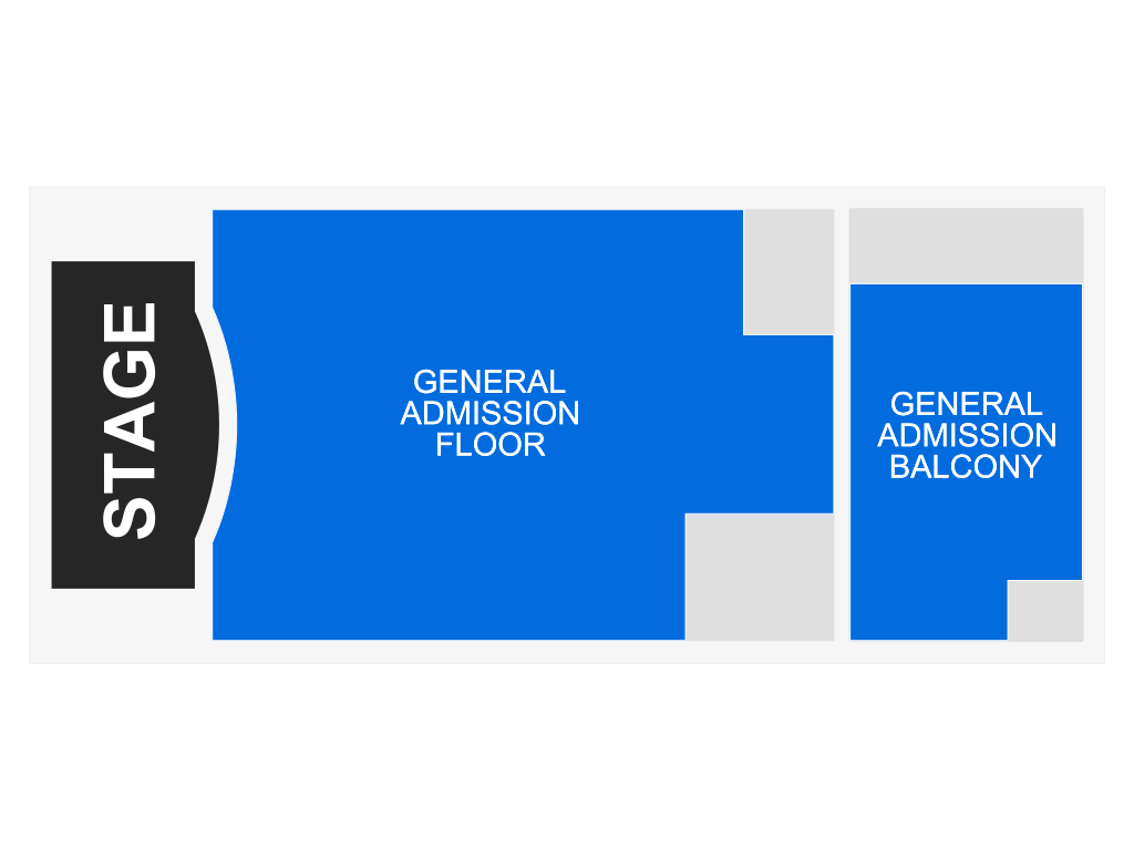 Venue seating chart for Sam Smith for reference only
