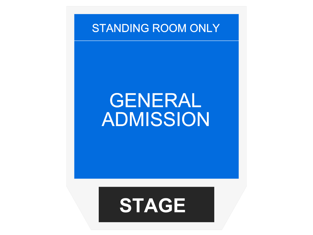Venue seating chart for Amateur Night at The Apollo for reference only