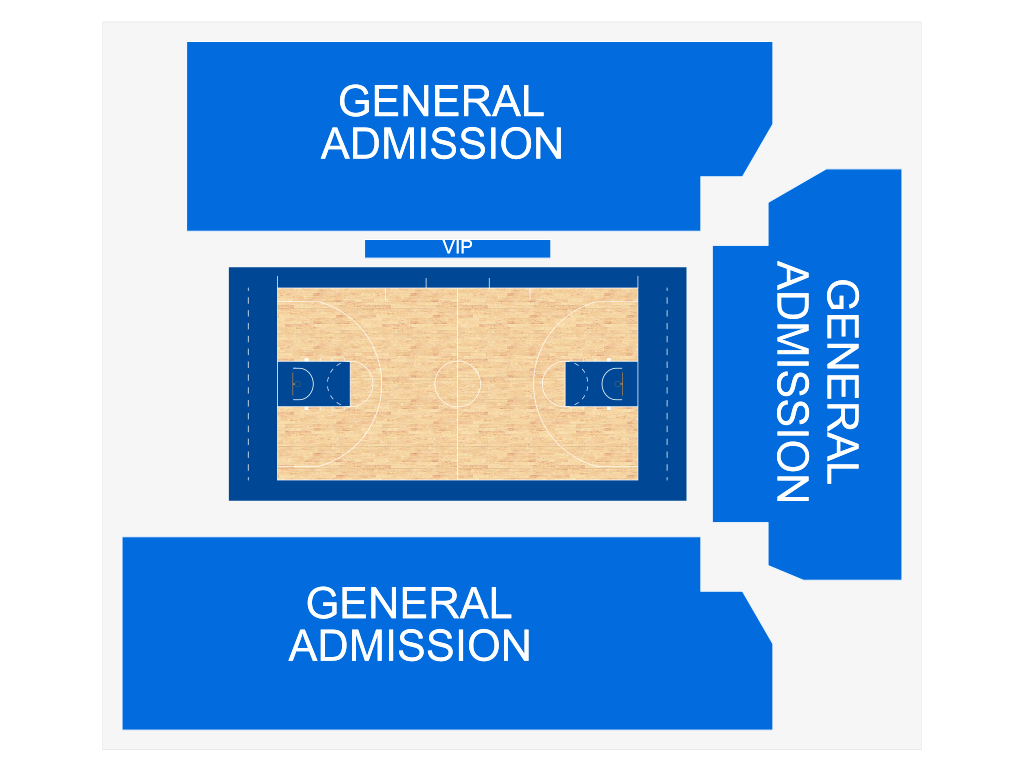 Venue seating chart for Georgia Bulldogs Womens Basketball for reference only