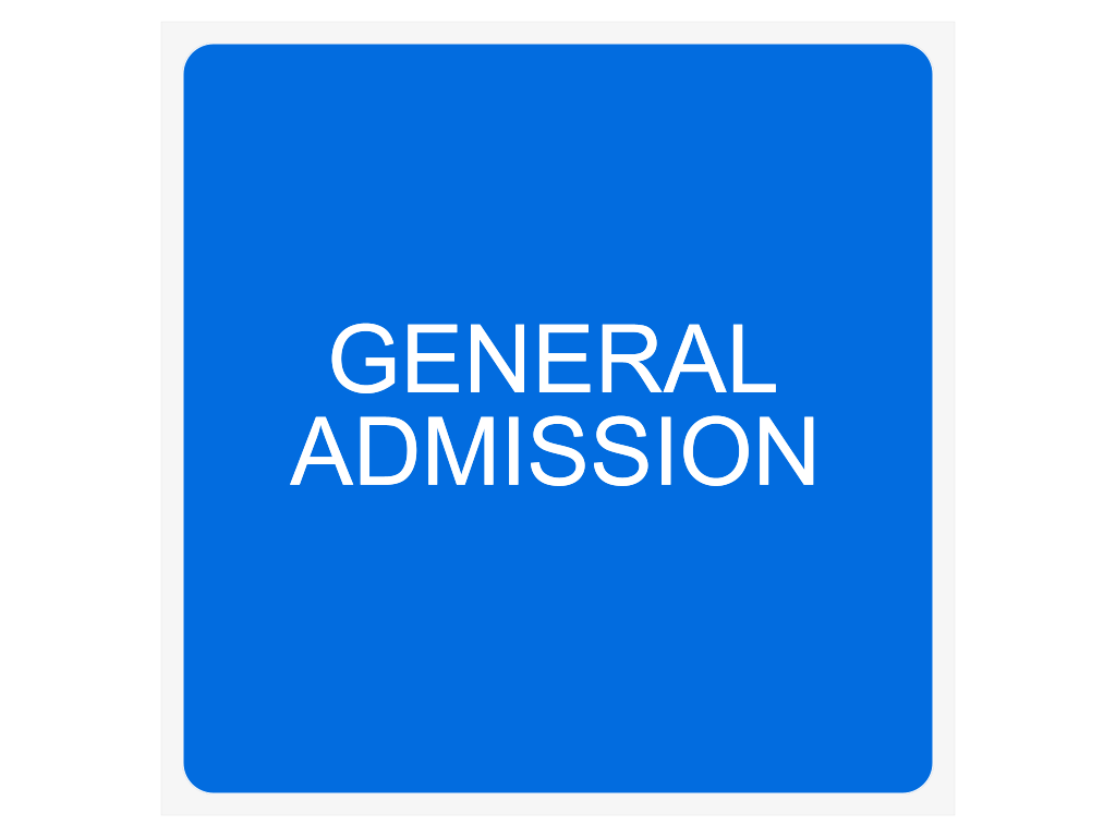 Venue seating chart for Whiskey Revival for reference only