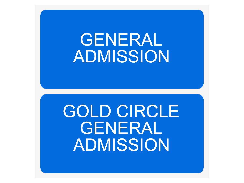 Venue seating chart for Rainbow Kitten Surprise for reference only