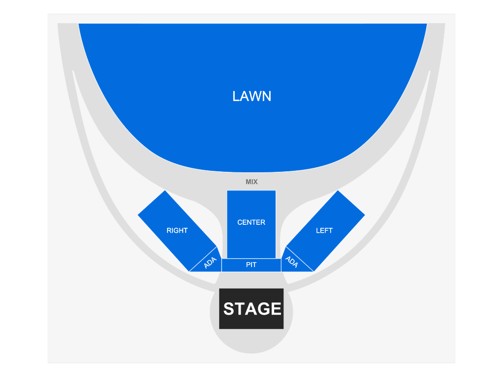 Venue seating chart for Dwight Yoakam for reference only