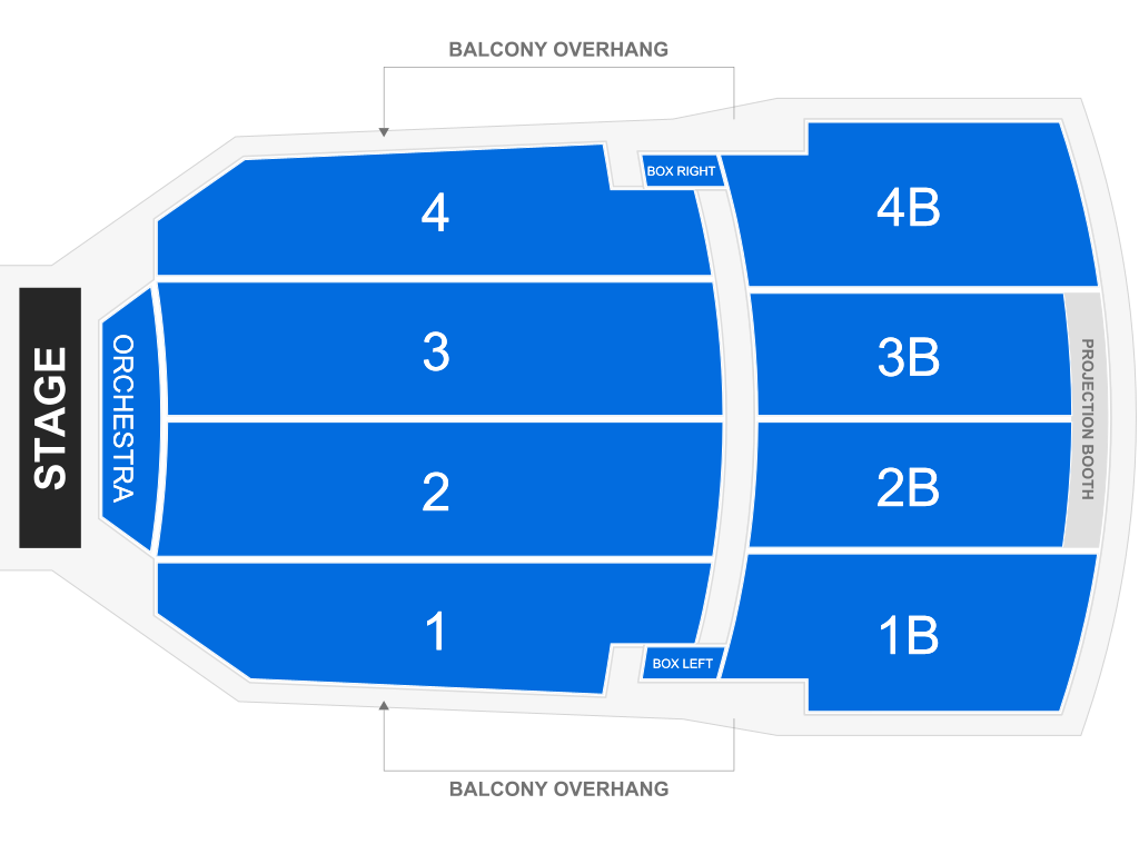 Venue seating chart for Engelbert Humperdinck for reference only