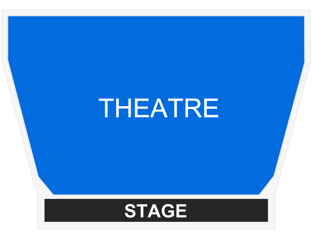 Venue seating chart for Grand Rapids Ballet Junior Company for reference only