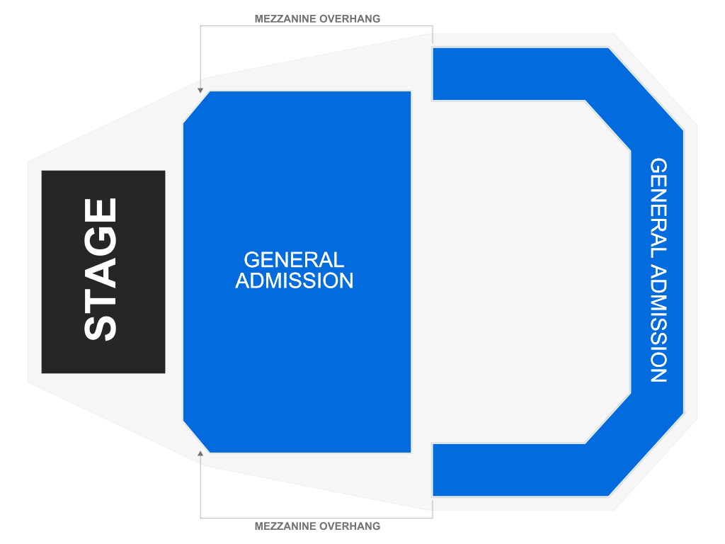 Venue seating chart for Joseph for reference only
