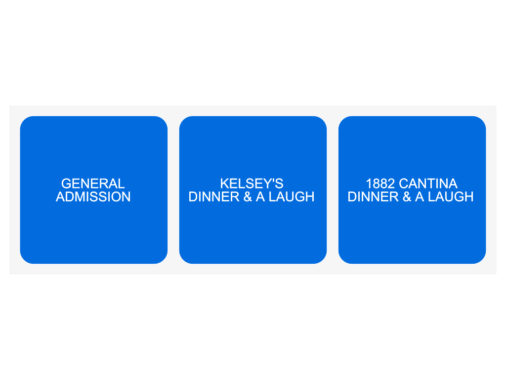 Venue seating chart for Rich Williams for reference only