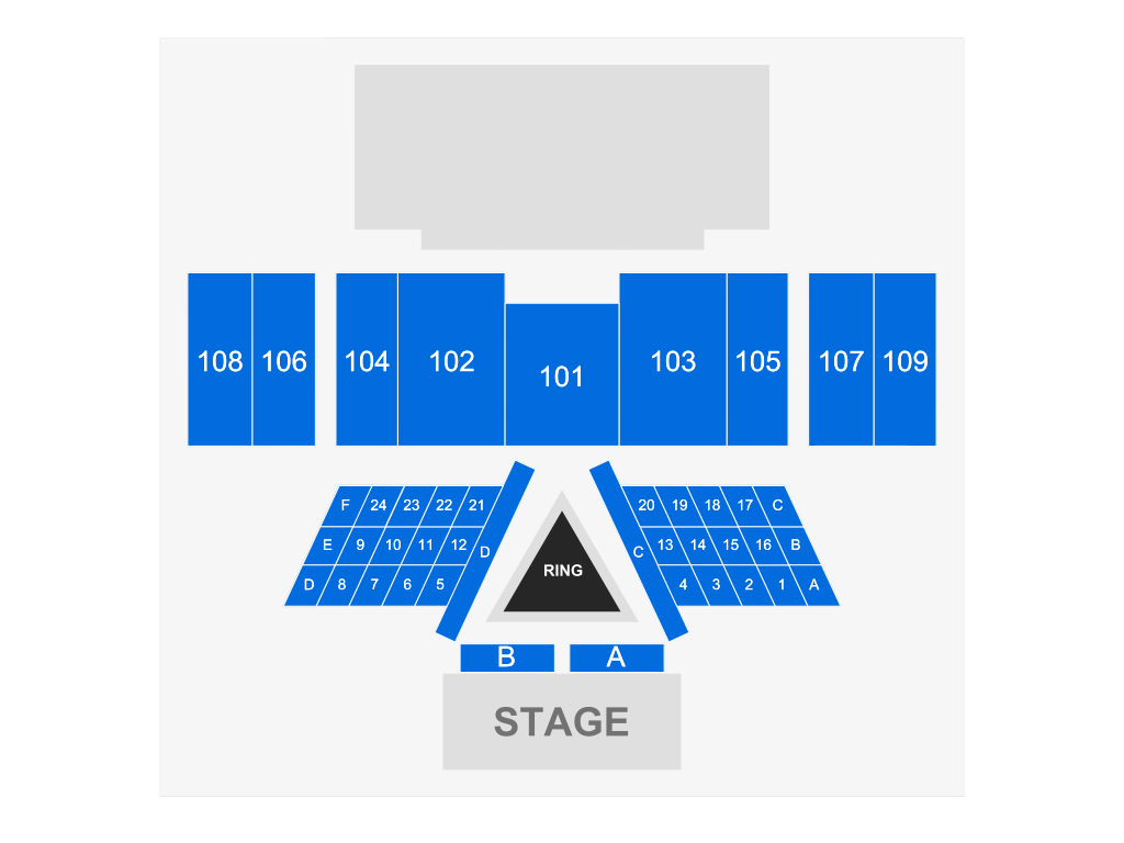 Venue seating chart for BKB for reference only