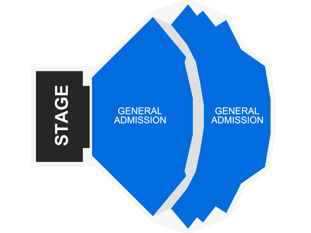 Venue seating chart for Lola Young for reference only