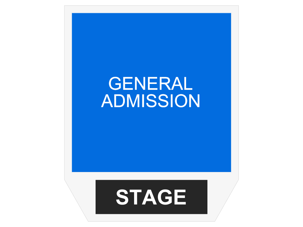 Venue seating chart for Randy Linder for reference only