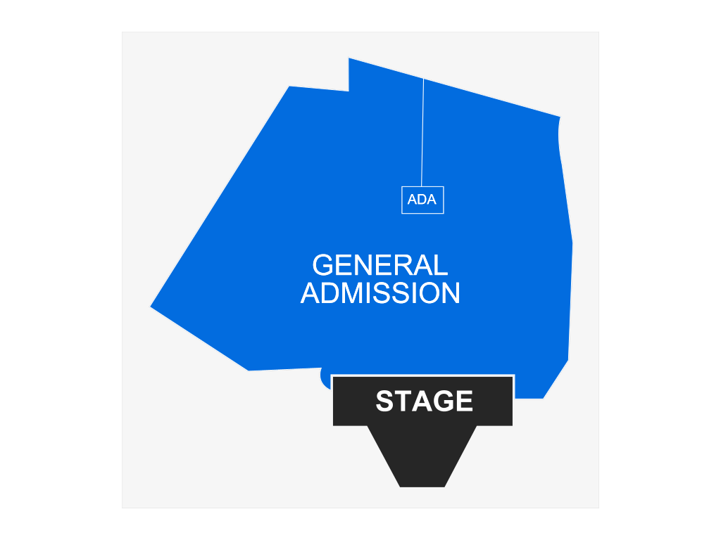 Venue seating chart for The Martinez Brothers for reference only