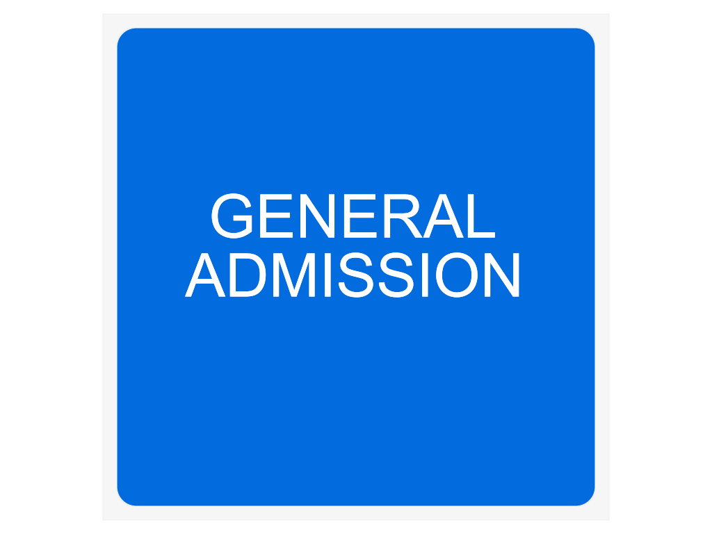 Venue seating chart for Deck the Diamond for reference only