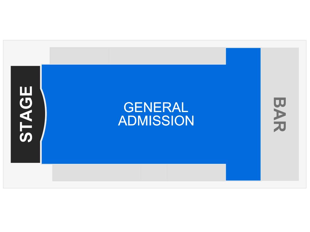 Venue seating chart for Doublecamp for reference only