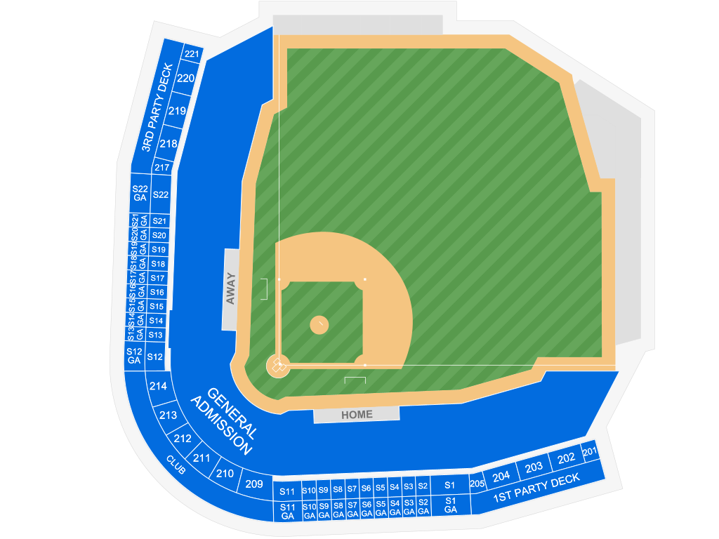 Venue seating chart for Enchant Christmas Las Vegas for reference only