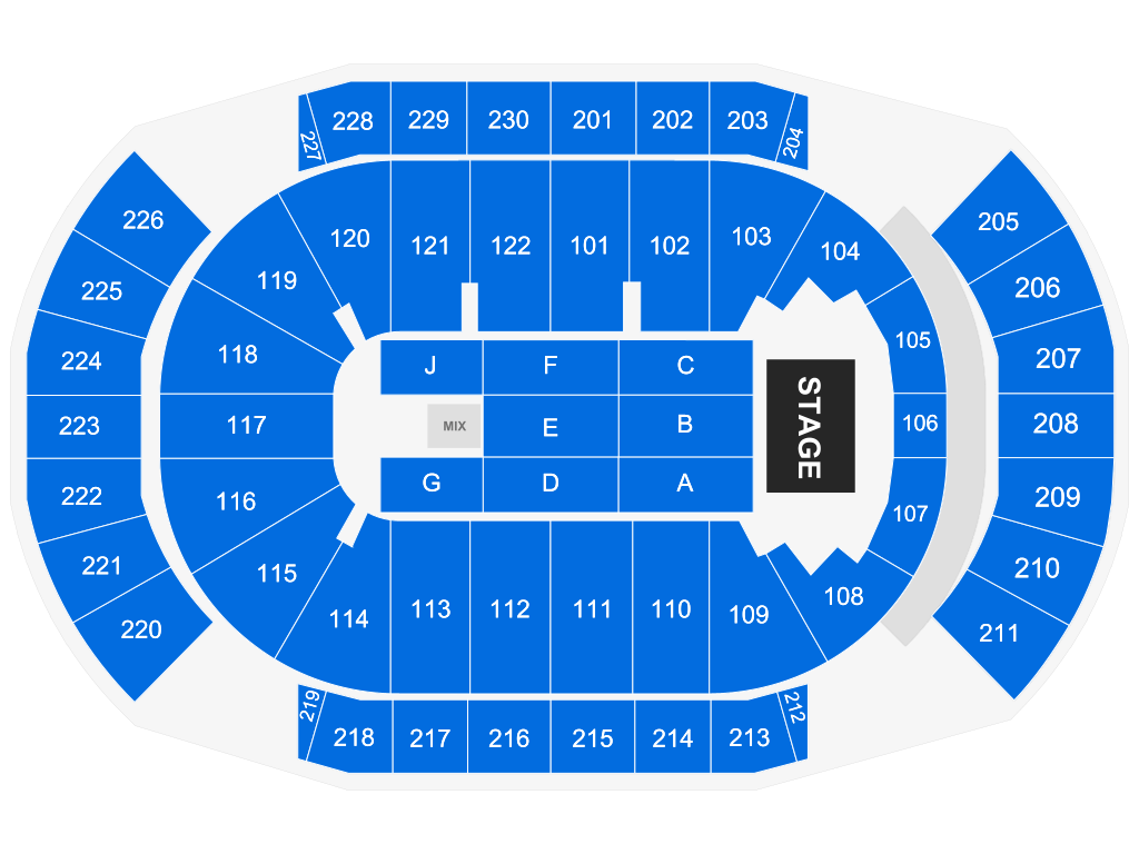 Venue seating chart for Chelo for reference only
