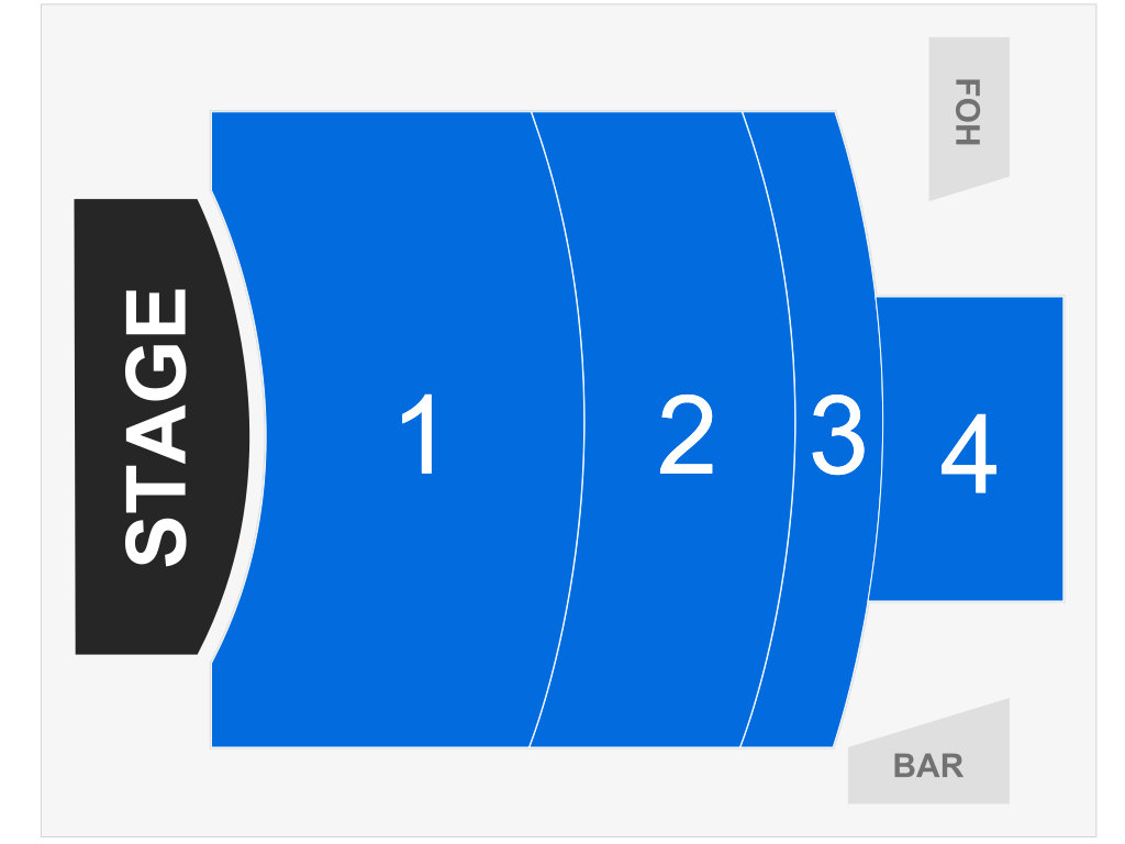 Venue seating chart for Led Zepagain for reference only