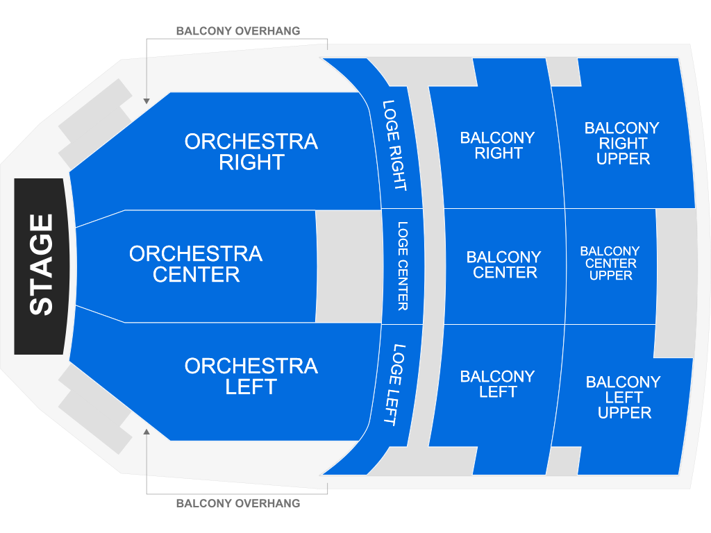 Venue seating chart for Boosie BadAzz for reference only