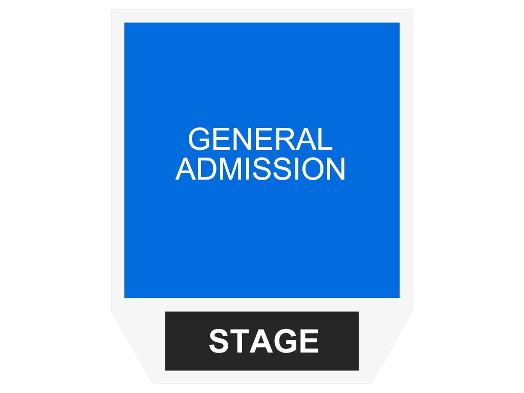 Venue seating chart for Knox for reference only