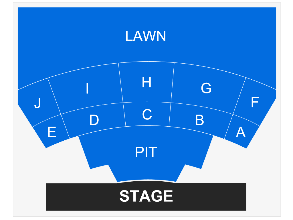 Venue seating chart for Sam Barber for reference only