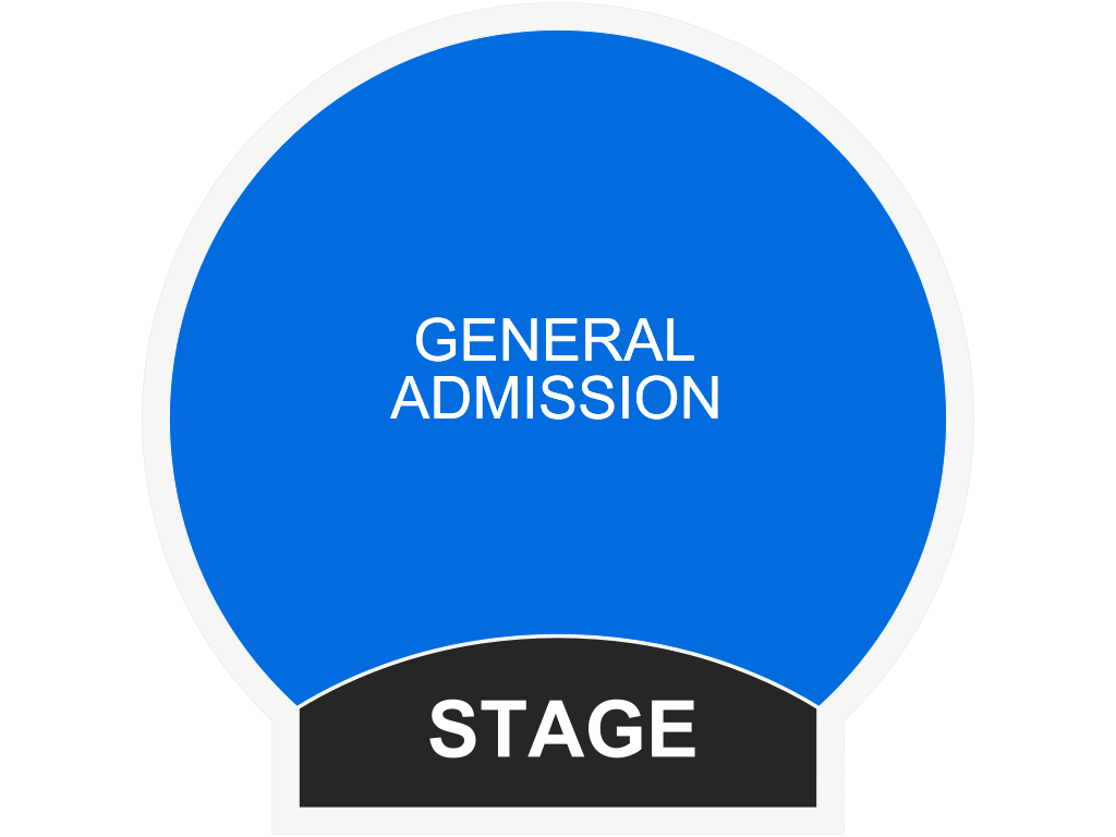Venue seating chart for Queens College Dept. of Drama, Theatre, Dance & Fashion for reference only