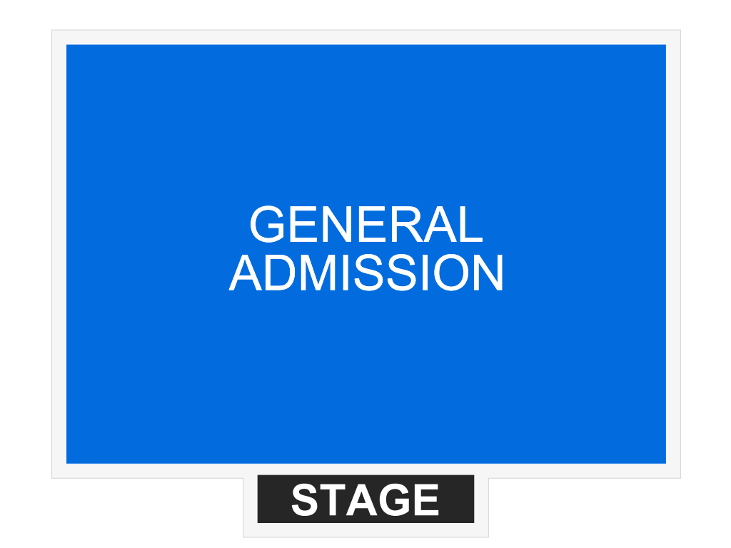 Venue seating chart for The Sun Wine & Food Fest for reference only