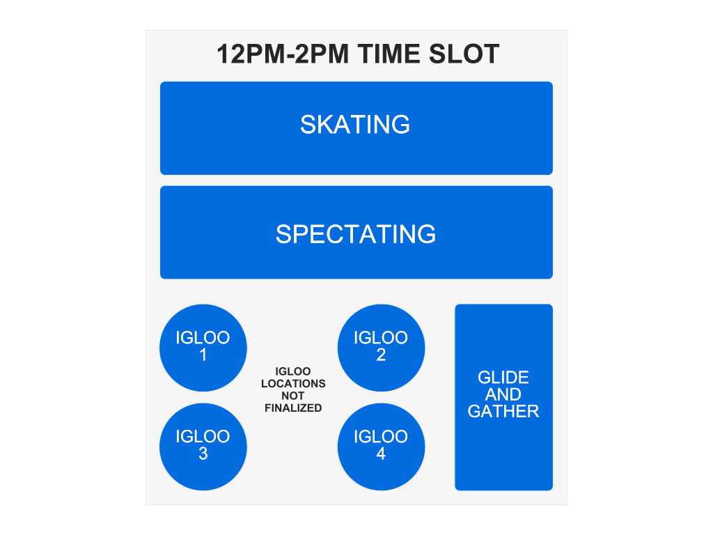 Venue seating chart for The Rink at Red Hat Amphitheater for reference only