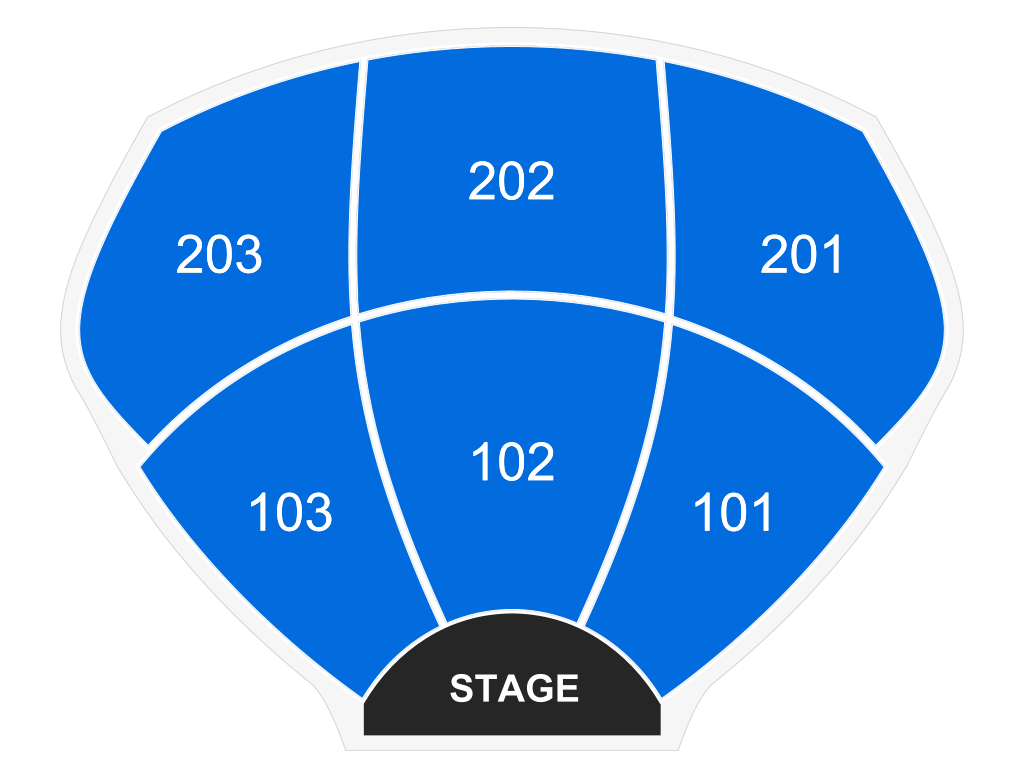 Venue seating chart for Cirque du Soleil: KA for reference only