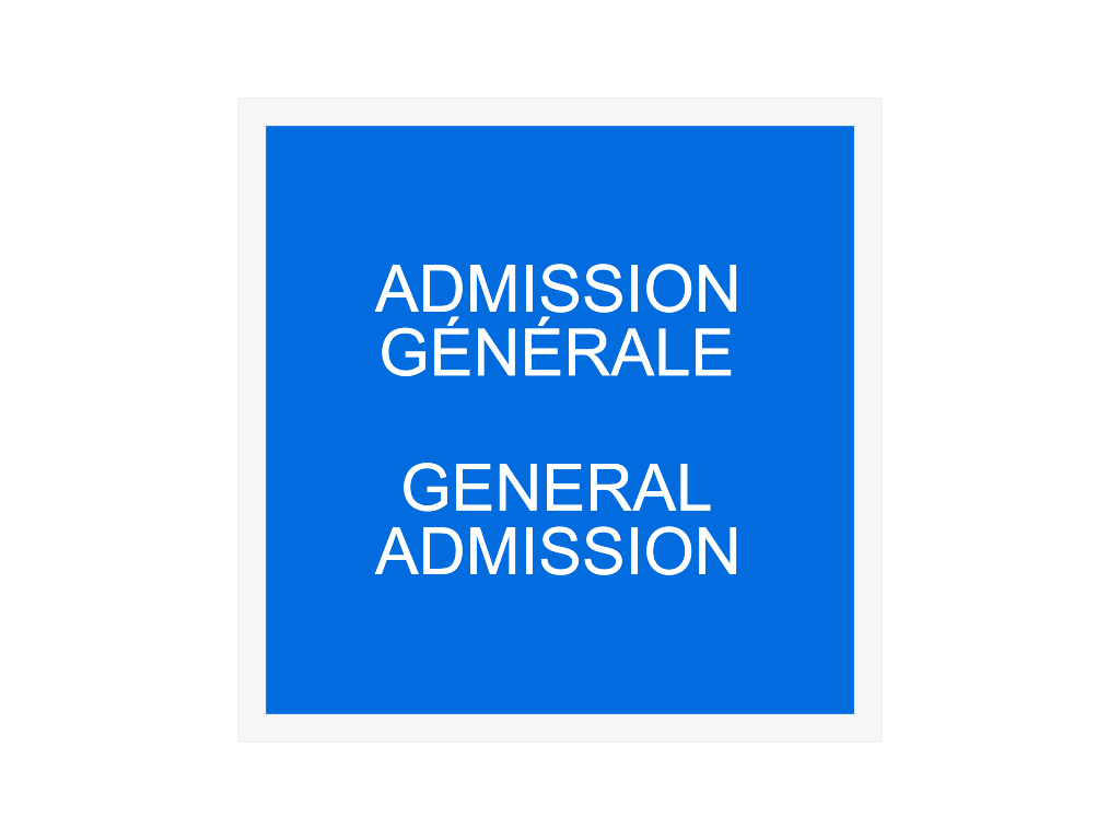 Venue seating chart for Casino for reference only